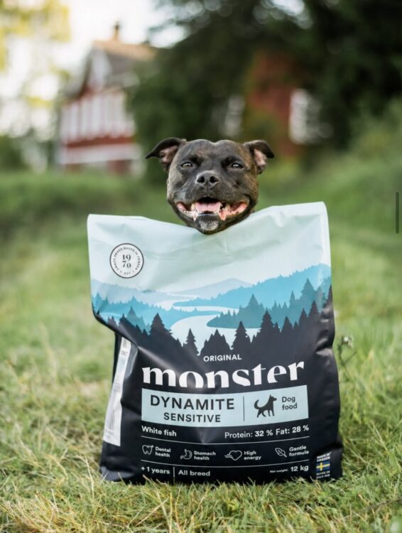 Monster sensitive, hundfoder